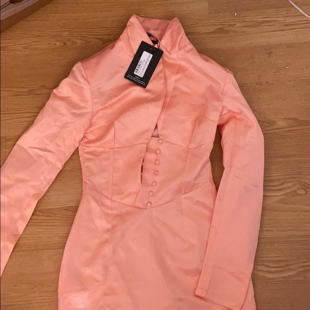 pretty little thing corset type dress